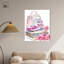 «Pink Blossom Fun Purse», toile par Sneaker-107783161-107783159