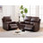 Rimmer 2-Piece Modern and Soft Vegan Leather Power Reclining Living Room Set with USB Charge Port-101644100
