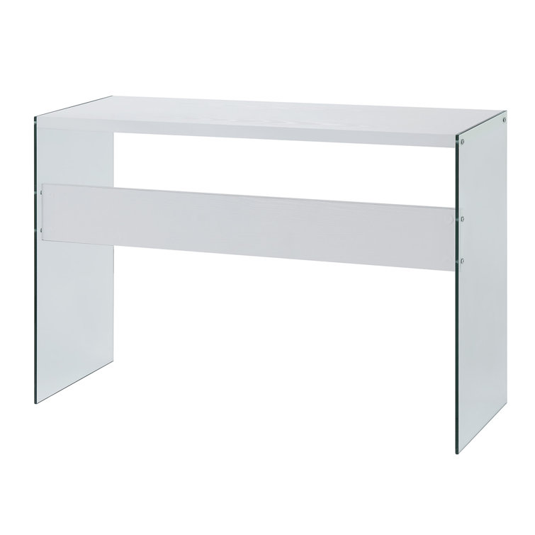 Allegonda 44'' Console Table with Glass Frame