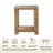 Patio Wicker Side Table-1105039246