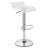 Derenzo Swivel Adjustable Height Counter Stool with Metal Frame