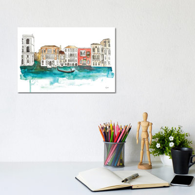 Venice Canals by Kelsey McNatt - Wrapped Canvas Gallery-Wrapped Canvas Giclée