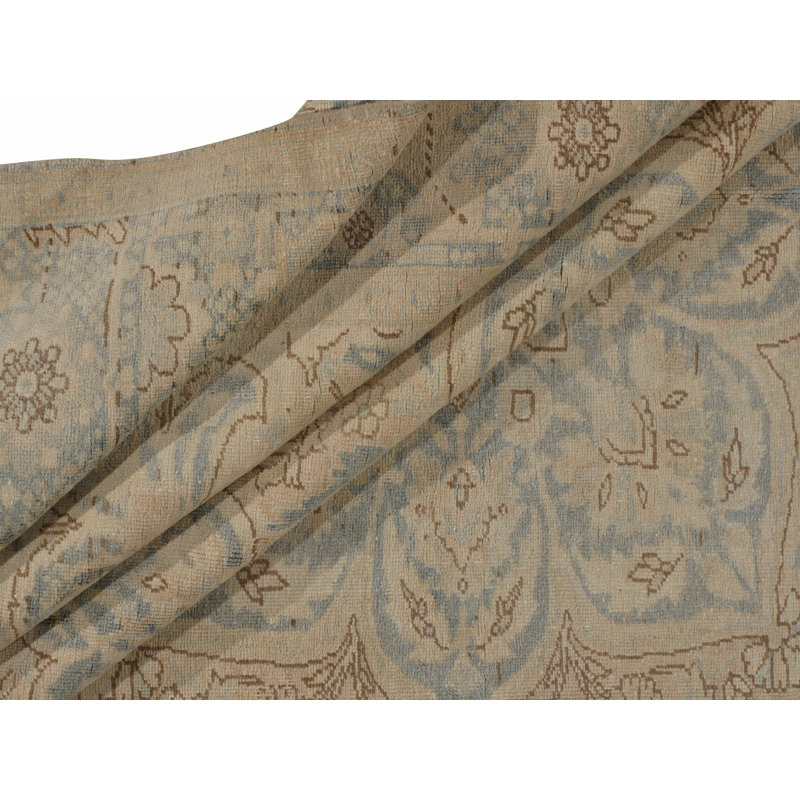 Vintage One-of-a-Kind Rectangle 8'1" X 11'5" Hand Knotted Area Rug