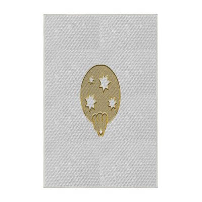 Or Kensie/Tapis décoratif blanc