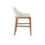 Inga Upholstered Stool with Solid Wood Frame-1723674917