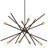 Astra 8 - Light Steel Dimmable Sputnik Sphere Chandelier-956020522