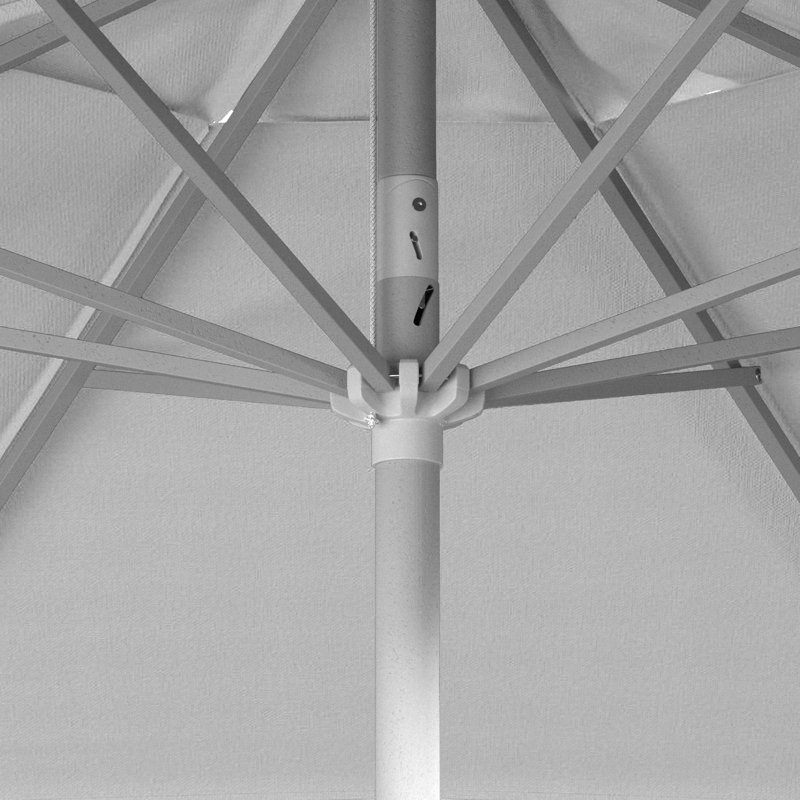 Kenne Market Sunbrella® Umbrella, Canvas Natural Sunbrella® Canvas, 108" W x 108" D