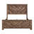 Modern Rustic Brown Bedroom Bed, Queen Size Furniture Wood Size, Bed-11863265-11863294
