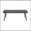 Causeuse et table en acier Mariano, gris-1306037174-1306037170