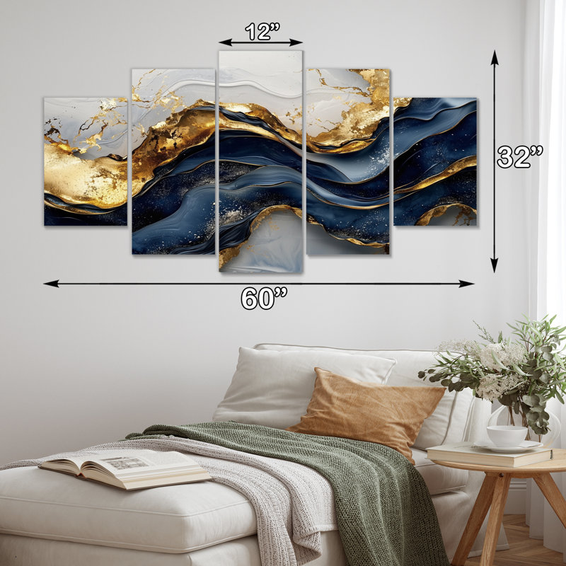 Frederick - Marble Wall Art - ensemble d'art mural moderne