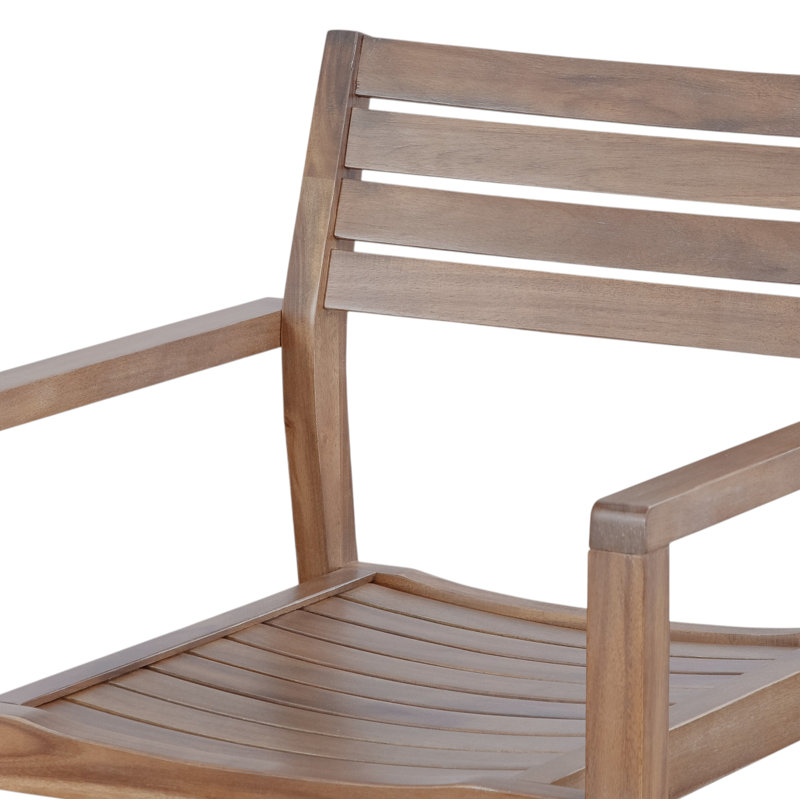 Ensemble repas pour 4 personnes Cotswald, Gris clair, Marron clair