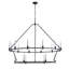 Luminaire suspendu 18 lumières Kisha