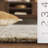 Jardin 852 Hand Tufted Wool/Cotton Vintage Look Rug in Light Brown/Ivory-779534559