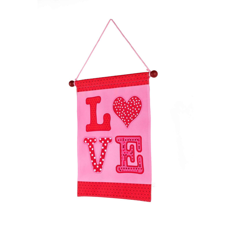 Bannière «Love» de la Saint-Valentin 18 «The Holiday Aisle®»