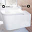 Ensemble de toilette à double chasse avec plaque de chasse 0,8 / 1,6 GPF Concorde-108927932
