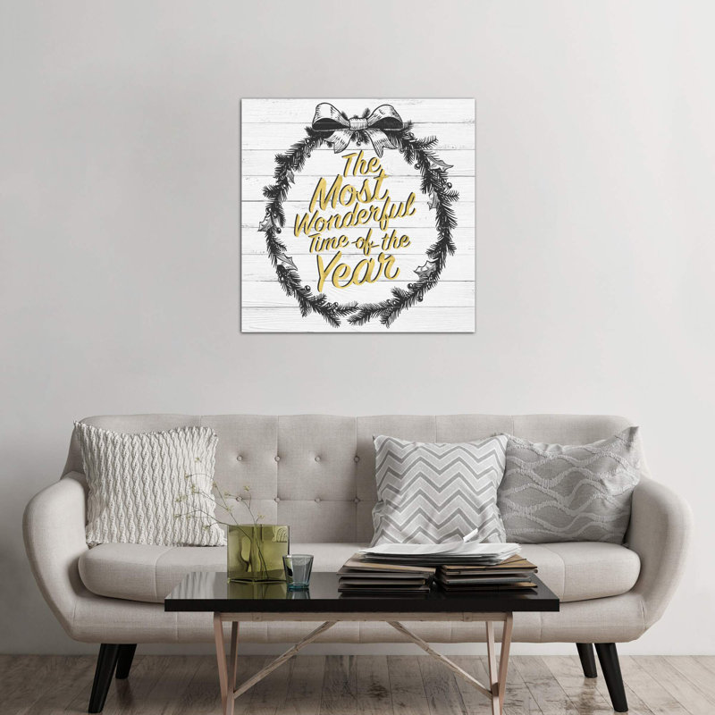 Wonderful Time Of The Year - Wrapped Canvas Print, 66.04 cm H x 66.04 cm W x 1.91 cm D