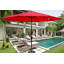 Parasol d'extérieur avec inclinaison