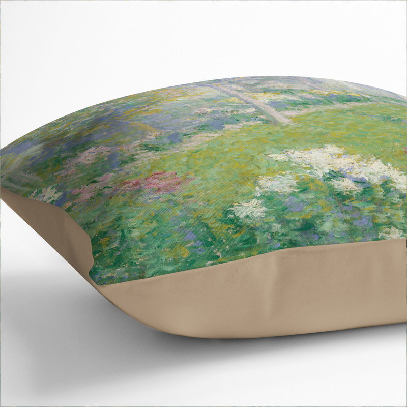 Baptistes Garden Scatter Cushion, 55cm H x 55cm W x 20cm D, Stone
