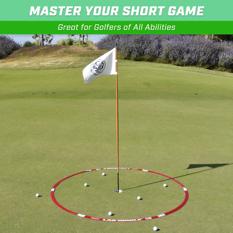 Golf en plastique 6 po x 6 po