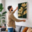 Gilded Bloom Study Botanical - Wrapped Canvas-1278988184-1278988180