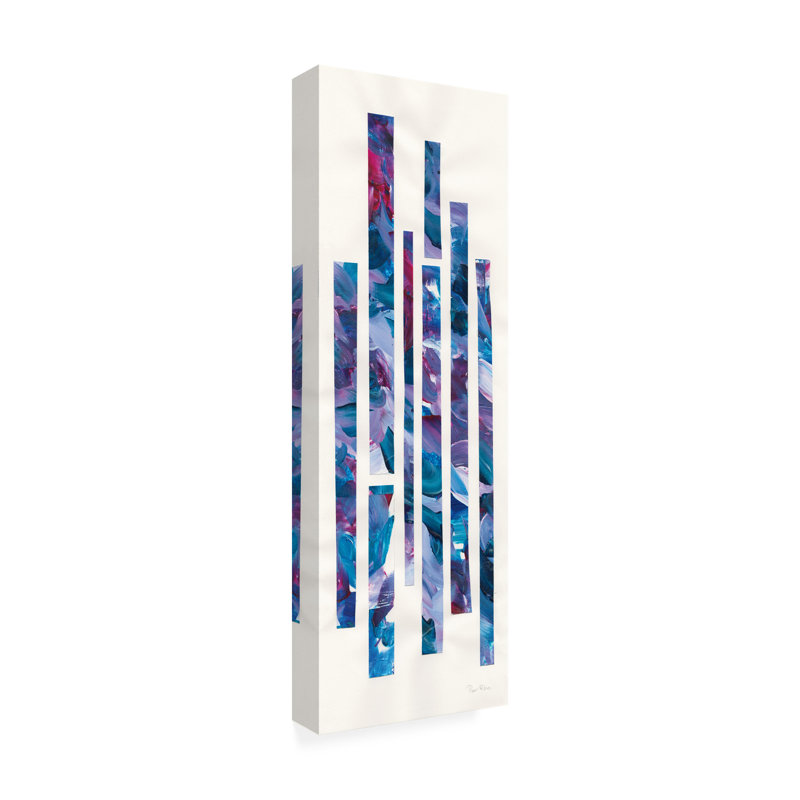 Art sur toile, rubis de Piper Rhue, H 32 po x l 10 po