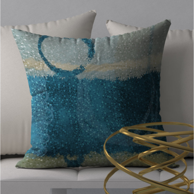 Housse de coussin carrée à losanges préférée, 24" X 24"