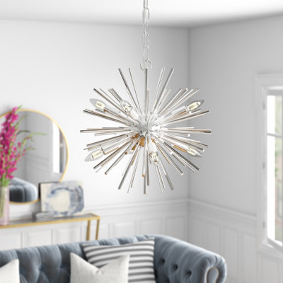 Lustre sphérique Spoutnik à 8 lumières Jazmin