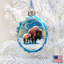 Keepsake Buffalo Glass Ornament