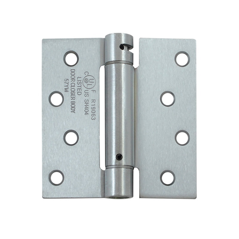 64'' x 64'' Steel Surface Mount Hinge, Brushed Chrome