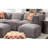 Ernest Upholstered L-Shaped Sectional Symmetrical