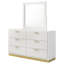 Miroir pour commode Laubach-106927759