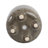 Ceramic Stoneware Planter With Raised Botanical Texture And Footed Base - Modern Decorative Garden Accent
