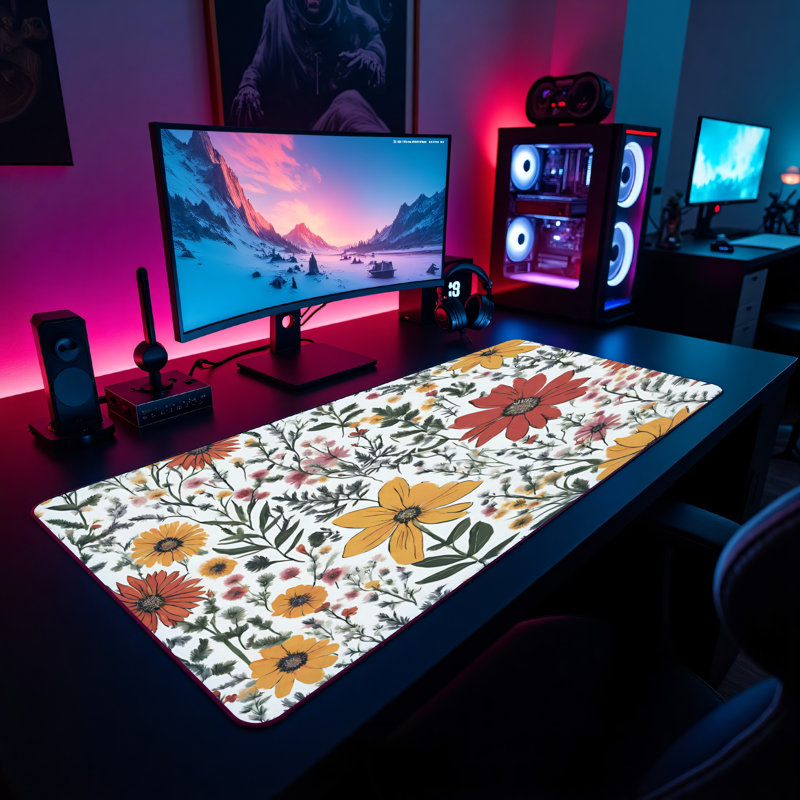 Polyester Desk Pad, 23.6x13.8