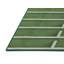 Tapis à motif géométrique vert-207384338