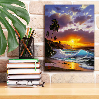 Epic Graffiti 'Sunset Ocean' By Anthony Casay, Can " Sunset Ocean " by Anthony Casay