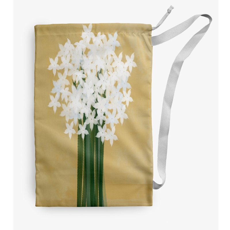Sac à linge PaperWhites, Moyen (H 36 po x l 28 po), Jaune