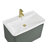Barkley 30" Floating & Wall-Mounted Single Bathroom Vanity In Vintage Green With Ceramic Integrated Sink And Countertop