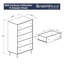 Commode 5 tiroirs Mid-Century-120391591
