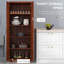 Pantry Cabinet With Adjustable Shelves, Doors-1679357987