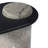 Raz End Table-Grey Layered Marble