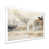 White Single Picture Framed
