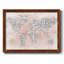 Carte de guépard rose sur toile-96272889-96272888