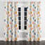 Panneaux de rideaux abstraits pour enfants - Motif simple avec œillets Badgeley - 1 panneau-1623687849-1623687852