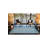 Blue Geometric Woven Based Washable Carpet-1736522523