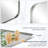 Inse Modern Rounded Rectangle Bathroom Vanity Mirror | Stainless Steel Frame-1664187101-1641937140
