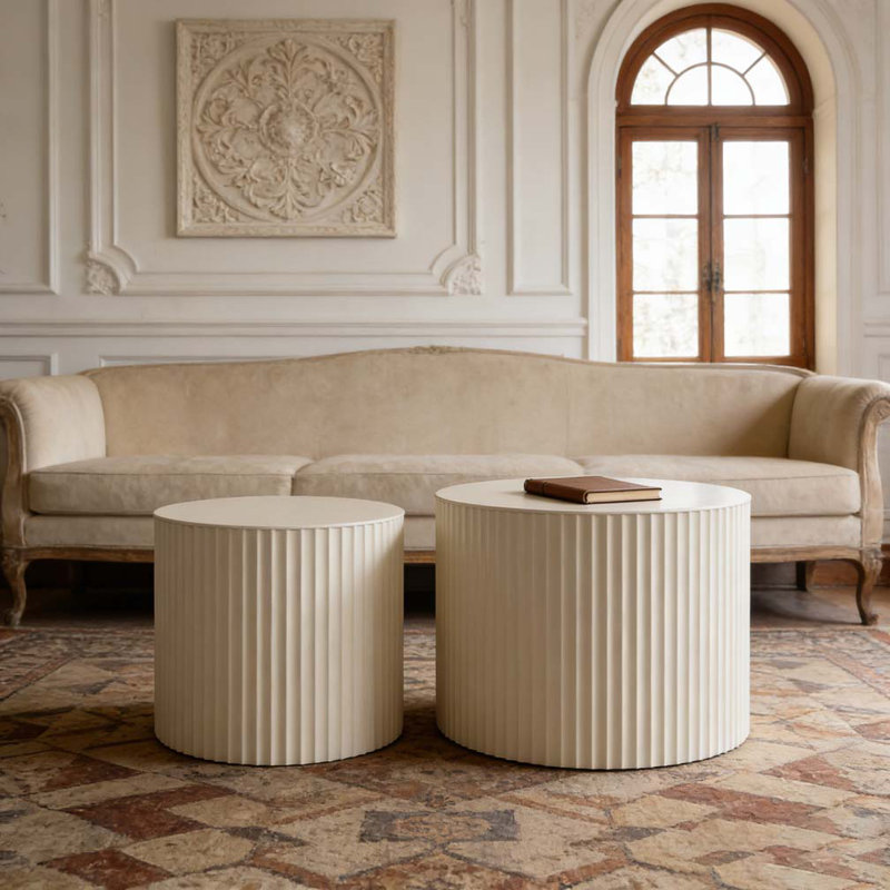 Ensemble de tables basses Nesting, H 14,92 po x L 33,86 po x l 33,86 po