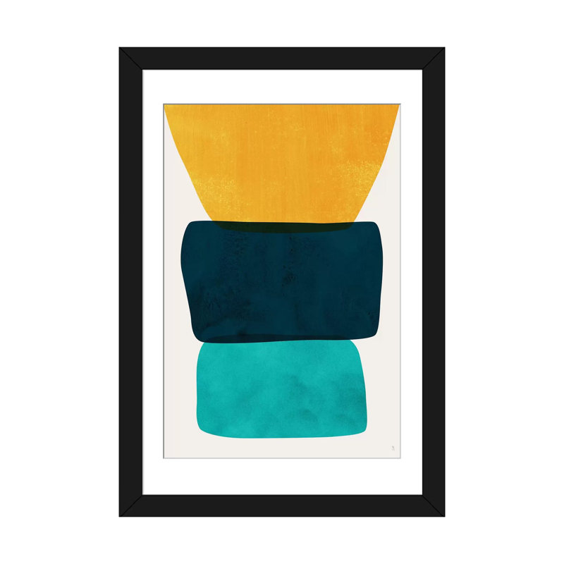 «Effigy» par Tracie Andrews - impression sur toile tendue, Papier d'art encadré noir, Blanc, H 32 po x l 24 po x P 1 po