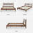 Faheemah Ted Bed, Walnut-337923302