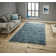 Fontelle area rug Hand Tufted Rectangle Blue