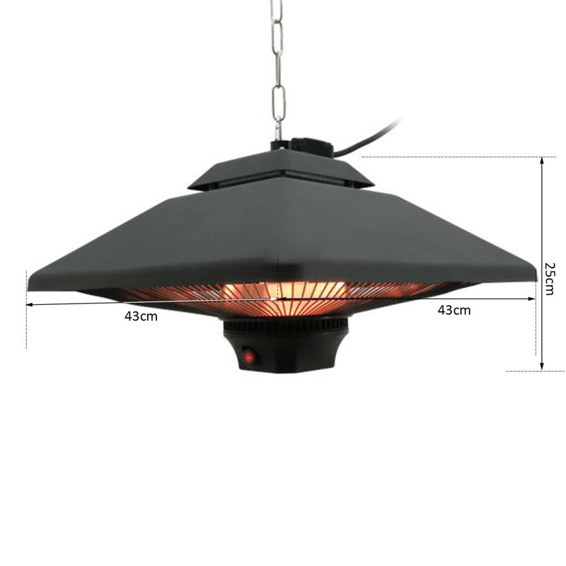 Rhett Electric Hanging Patio Heater